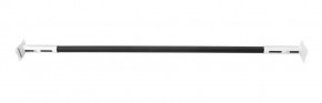 Турник раздвижной 1250-1500 цв. белый-черный FLEXTER PROFI в Качканаре - kachkanar.mebel24.online | фото 1