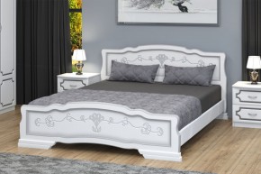 КАРИНА-6 Кровать из массива 1600 в Качканаре - kachkanar.mebel24.online | фото 1