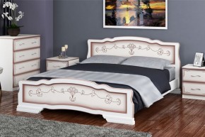 КАРИНА-6 Кровать из массива 1600 в Качканаре - kachkanar.mebel24.online | фото 7