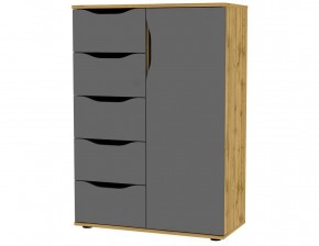 Комод Astrid K202 (ДВ-Графит) в Качканаре - kachkanar.mebel24.online | фото