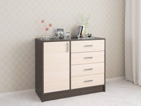 Комод Катрин-6 венге/дуб молочный в Качканаре - kachkanar.mebel24.online | фото