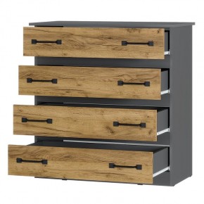 Комод Лофт (графит/крафт) в Качканаре - kachkanar.mebel24.online | фото 2