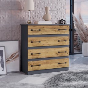 Комод Лофт (графит/крафт) в Качканаре - kachkanar.mebel24.online | фото 3