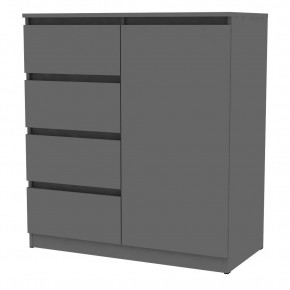 Комод Мальта K114 (Графит) в Качканаре - kachkanar.mebel24.online | фото