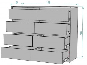 Комод Мальта K133 в Качканаре - kachkanar.mebel24.online | фото 2