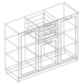 Комод "ГА-04" Александрия в Качканаре - kachkanar.mebel24.online | фото 3