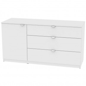 Комод "Калисто (K48)" ручка торцевая (Белый) в Качканаре - kachkanar.mebel24.online | фото