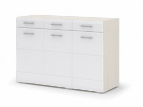 Комод Симба  дуб белфорд-белый глянец в Качканаре - kachkanar.mebel24.online | фото 1