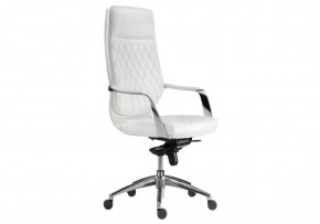 Компьютерное кресло Isida white / satin chrome в Качканаре - kachkanar.mebel24.online | фото