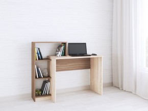 Компьютерный стол Квартет-2 Дуб сонома/Ясень шимо в Качканаре - kachkanar.mebel24.online | фото