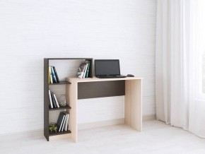 Компьютерный стол Квартет-2 венге/дуб молочный в Качканаре - kachkanar.mebel24.online | фото