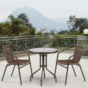 Комплект мебели Асоль-7 TLH-037B/TLH-060 brown-2pcs в Качканаре - kachkanar.mebel24.online | фото 2