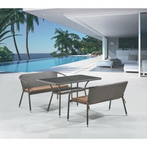 Комплект мебели из иск. ротанга T286A/S139A-W53 Brown в Качканаре - kachkanar.mebel24.online | фото 1