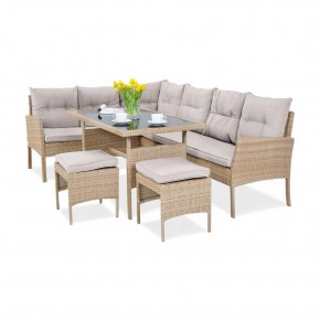 Комплект плетеной мебели AFM-107B Beige (3 кор.) в Качканаре - kachkanar.mebel24.online | фото 3