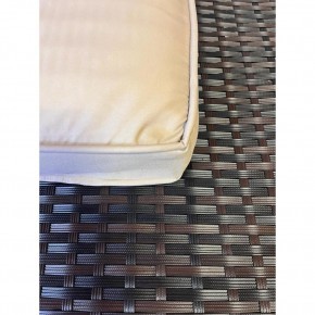 Комплект плетеной мебели  YR822Br Brown-Beige (подушка бежевая) в Качканаре - kachkanar.mebel24.online | фото 2