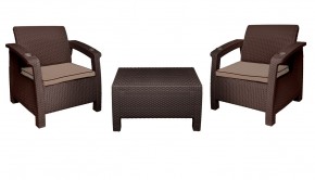 Комплект уличной мебели Yalta Premium Terrace Set (Ялта) шоколадый (+подушки под спину) в Качканаре - kachkanar.mebel24.online | фото 8