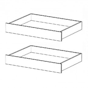 Комплект ящиков для кровати 2000 Соня-4 (Белый/Лак) в Качканаре - kachkanar.mebel24.online | фото