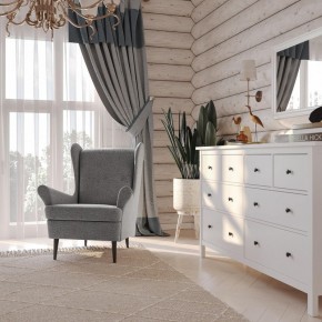 Кресло для отдыха Вало серый, ткань рогожка в Качканаре - kachkanar.mebel24.online | фото 2