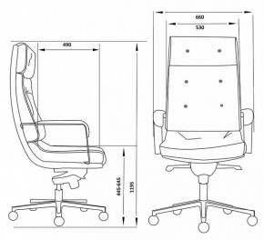 Кресло для руководителя Бюрократ Dao/Black в Качканаре - kachkanar.mebel24.online | фото 5