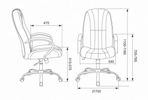 Кресло для руководителя T-898SL/BLACK в Качканаре - kachkanar.mebel24.online | фото