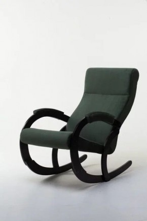 Кресло-качалка КОРСИКА 34-Т-AG (зеленый) в Качканаре - kachkanar.mebel24.online | фото 1