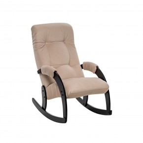 Кресло-качалка Модель 67 Венге, ткань V 18 в Качканаре - kachkanar.mebel24.online | фото 2