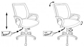 Кресло компьютерное CH-695N/SL/OR/BLACK в Качканаре - kachkanar.mebel24.online | фото 4