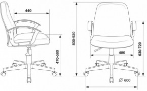 Кресло компьютерное CH-808-LOW/#B в Качканаре - kachkanar.mebel24.online | фото 3