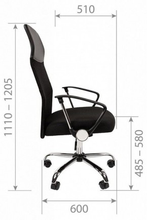 Кресло компьютерное Chairman 610 в Качканаре - kachkanar.mebel24.online | фото 6