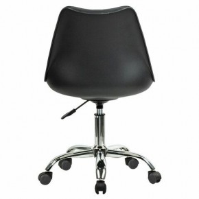 Кресло стул BRABIX "Eames MG-310 CH", хром, пластик черный, экокожа черная, 532925 в Качканаре - kachkanar.mebel24.online | фото 4