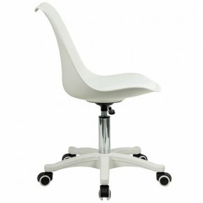 Кресло стул BRABIX "Eames MG-310 PL", пластик белый, экокожа белая, 532926 в Качканаре - kachkanar.mebel24.online | фото 3