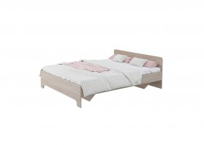 Кровать 1,6 VICTOR + основание (Сонома) в Качканаре - kachkanar.mebel24.online | фото 2