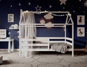 Кровать-домик 80*190 Белый в Качканаре - kachkanar.mebel24.online | фото 2