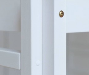 Кровать-домик двухъярусная 80*190 Белый в Качканаре - kachkanar.mebel24.online | фото 3