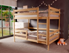 Кровать двухъярусная без крыши 80*160 без покраски в Качканаре - kachkanar.mebel24.online | фото 2