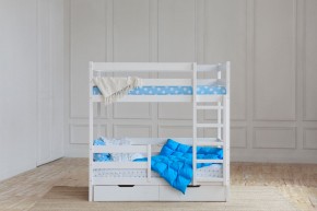 Кровать двухъярусная без крыши 80*190 Белый в Качканаре - kachkanar.mebel24.online | фото 4