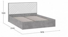 Кровать двуспальная Хилтон в Качканаре - kachkanar.mebel24.online | фото 3