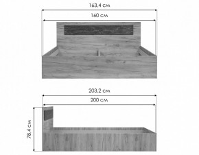 Кровать двуспальная Taika в Качканаре - kachkanar.mebel24.online | фото 12