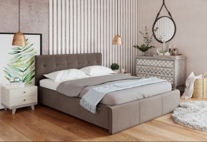 Кровать Изабелла с латами Newtone cacao 1400x2000 в Качканаре - kachkanar.mebel24.online | фото 2