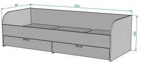 Кровать Ольга L54 (800*2000) в Качканаре - kachkanar.mebel24.online | фото 2