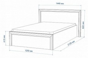 Кровать полутораспальная Нобиле Кр-120 в Качканаре - kachkanar.mebel24.online | фото 3