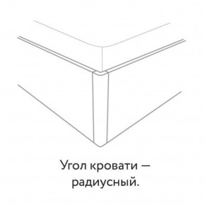 Кровать "Милана" с мягкой спинкой БЕЗ основания 1200х2000 в Качканаре - kachkanar.mebel24.online | фото 3