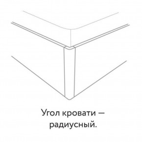 Кровать "Сандра" БЕЗ основания 1400х2000 в Качканаре - kachkanar.mebel24.online | фото 3