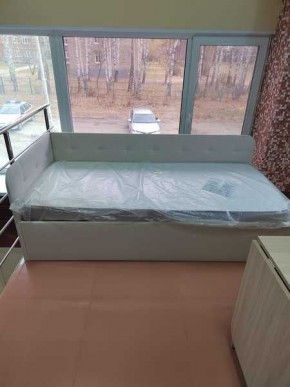 Кровать Зарина угловая Newtone light beige угол левый в Качканаре - kachkanar.mebel24.online | фото 3