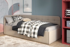 Кровать Зарина угловая Newtone light beige угол правый в Качканаре - kachkanar.mebel24.online | фото 1
