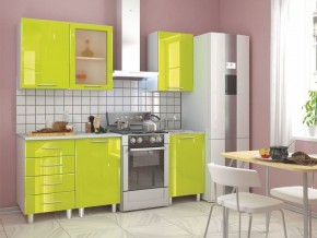 Кухня Танго лайм модульная в Качканаре - kachkanar.mebel24.online | фото 1