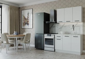 Кухонный гарнитур Белый Глянец 1200 (Стол. 26мм) в Качканаре - kachkanar.mebel24.online | фото 1