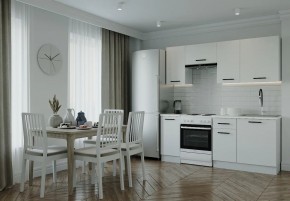 Кухонный гарнитур Белый Глянец 2000 (Стол. 38мм) в Качканаре - kachkanar.mebel24.online | фото 1