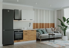 Кухонный гарнитур Лада 1600 (Стол. 38мм) в Качканаре - kachkanar.mebel24.online | фото