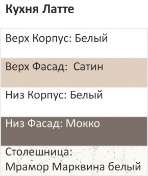 Кухонный гарнитур Латте 1000 (Стол. 38мм) в Качканаре - kachkanar.mebel24.online | фото 3